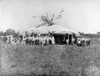 A [Southern] Cheyenne Sun-Dance Lodge, [1926, Oklahoma]. 1930