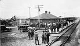 T. & N.O. Railway Station, Kirkland Lake, Ontario. [1920]