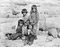 Inuit children, Fullerton, NWT 1904.