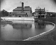 [Toronto, Ont.] High level pumping Station, showing the pond n.d.