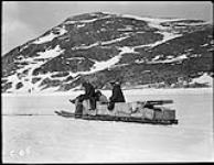 (Hudson Strait Expedition). Komatik near Base 'C' Nov. 1927