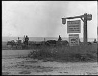Ox carts near Grande Rivière, P.Q., 1940. 1940