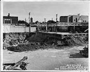 [Excavation for Veterans Affairs Headquarters, Wellington Street & Lyon Street, Ottawa, Ont.] Aug. 21, 1949 21 Aug. 1949