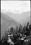Swiss Peak & Hermit Range from Lookout Point, Mount Abbott, Glacier National Park Oct. 1925