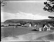 Overlooking Administrative Buildings with Cape Smoky in background, Cape BretonHighlands National Park Oct. 1940