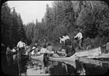 Canoe outing party [1906]