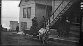 Goat delivery in Levis. 19 Nov. 1913