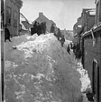 Snow in the Streets of Quebec (March) ca. 1870
