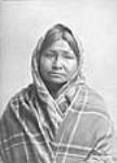 This Indian woman is supposed to have been manning the boat used by the North West Half Breed Claims Royal Commission 1885