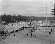 Skating on Avon [River Stratford, Ont.] 1926 1926