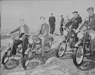 Motorcycle [race], Carleton, P.Q., 15 Aug., 1945 15 Aug. 1945