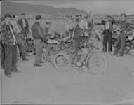 Motorcycle [race], Carleton, P.Q., 15 Aug., 1945 15 Aug. 1945