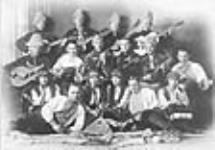 Orchestra and Dramatic Society of the A. Kotzks Ukrainian Students Society in affiliation with the M.H. Ukrainian Institute, Edmonton. 1924