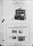 Advertisements showing Marconi Marine Pattern Wireless Direction Finder Type IIA and Type YAI telephone-telegraph set.