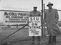 Trade Union, SIU on Strike, Cherry Street Bridge, "James Norris" ship n.d.