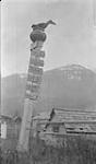 Totem poles in Prince Rupert 1930