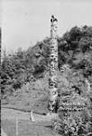 Indian Totem poles in Alder Park 1945