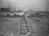 Construction of Villiers St. Roadway Toronto, Ont. Aug. 5, 1919