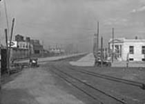 Villiers St. looking east from Cherry St. Toronto, Ont. Sept. 28, 1920