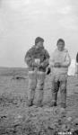 [Two Inuk boys who witnessed a murder]. Original title: Two witnesses, Eskimo murder. August 1925.
