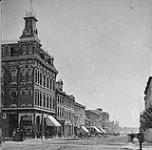 [View down Brock Street from Wellington Street, Kingston, Ontario.]. [ca. 1875]