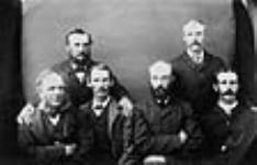 The jury of six at Louis Riel's trial. August, 1885.