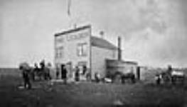 The Leader, the first newspaper in the Territory of Assiniboia, founded by Nicholas Flood Davin in 1883. 1885.
