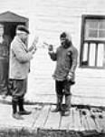 Trading with an Eskimo, Ft. McPherson 1901