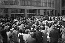 [Official opening ceremony of the new Public Archives and National Library, 395 Wellington Street, Ottawa, Ont.]. [20 June 1967]