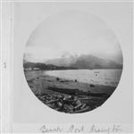 Beach, Port Essington, B.C., ca.1889-91. CA.1889-91