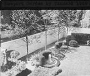 Newport Garden designed by Christopher Tunnard (lantern slide copied from photomechanical reproduction, used by J. Austin Floyd to illustrate lectures) 1949