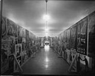War Posters Room in the Public Archives Building, Sussex Drive. Ottawa, Ont., ca. 1927-1930 CA. 1927-1930