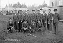 Station baseball team, No.6 Operational Training Unit (Royal Canadian Airforce Schools and Training Units), Royal Canadian Air Force, Comox, British Columbia, Canada, 30 January 1945. January 30, 1945.