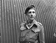 Major Rai Purdy, the head of the Canadian Army Show¿s production centre, Guildford, England, 21 June 1945. June 21, 1945.