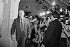 Mr. John Turner at the House of Commons (after becoming Leader of the Liberal Party) 1984.