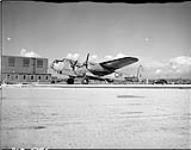 R.C.A.F. Lancaster Aircraft at Sea Island Airport 31 May 1950
