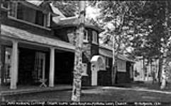 Mrs. Warren's Cottage, Cedar Island, Muskoka Lakes. ca. 1908