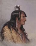 Indien de la tribu des Nez-Percés. 1867