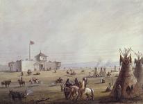 Le fort Laramie. 1867
