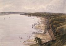 Baies à l'amont de Québec 1840