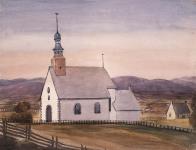 Église Sainte-Foy près de Québec 1840