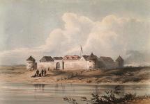 Fort Garry, Winnipeg ca. 1848
