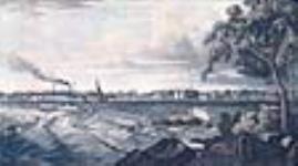 Vue de Brockville, Haut-Canada, depuis l'île Umbrella Dec. 1, 1828