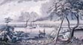 York [Toronto] depuis la pointe Gibralter [sic] Dec. 1, 1828