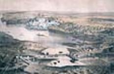Ville d'Ottawa, Ouest du Canada, vers 1859.