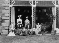 The Earl of Aberdeen and Lady Aberdeen visiting Sir Wilfrid Laurier and Lady Laurier 1897.