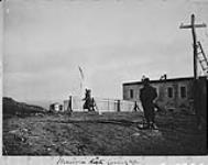 Marconi kite going up. [Signal Hill, St. John's, Nfld.] December 12, 1901.