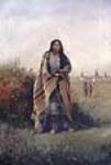 Kan-Te-Was-Te-Win (Good Broad Woman), une indienne sioux, près de Calgary ca. 1887-1909