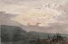 Vue près de Montréal (étude des cieux) ca. 1836-1842