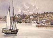 Vue de Sing Sing, près du fleuve Hudson ca. 1836-1842